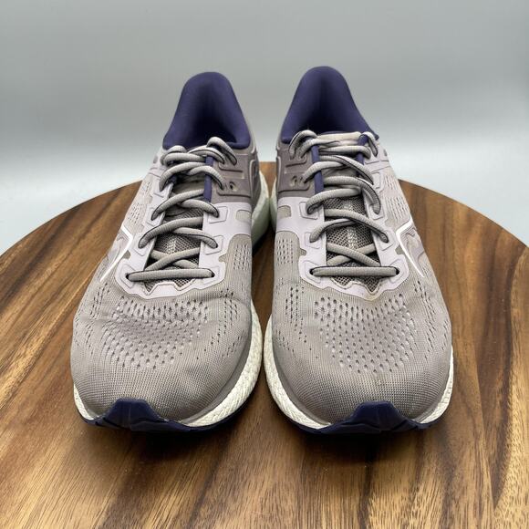 Saucony Hurricane 23 Shoes Womens Size 12 Gray Purple Running PWRRUN+ - Picture 2 of 8